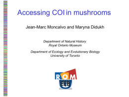 DNA barcoding mushrooms for species identification and