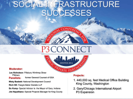 Social Infrastructure: Case Studies of Success