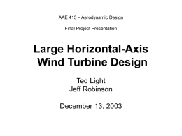 Wind Turbine Design - [ jackness.atomtbomb.com ]