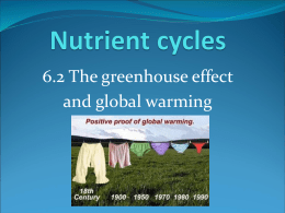 Nutrient cycles