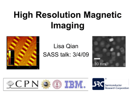 Magnetic Imaging - SLAC National Accelerator Laboratory