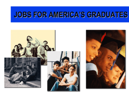 JOBS FOR AMERICA'S GRADUATES