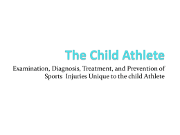 The Child Athlete - Fetterman Events