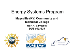 Energy Systems Program