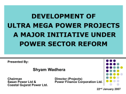 Ultra Mega Power Projects