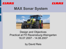 MAX Sonar System - hs