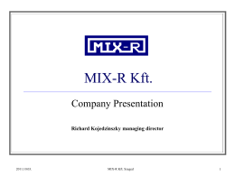 MIX-R Kft.