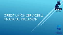 Credit Union Services For Preston
