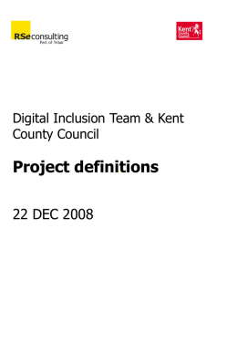 Digital Inclusion Team & Kent County Council