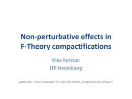 Non-perturbative effects in F