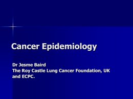 IS CANCER EPIDEMIOLOGY DIFFERENT IN WESTERN THAN IN