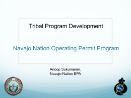 Operating Permit Program - Northern Arizona University