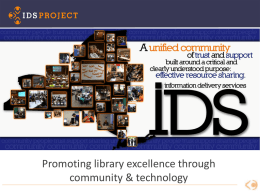 IDS Project (idsproject.org)