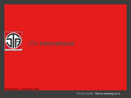 Our Company The JTA International Group