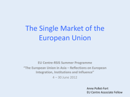 EU 3214 : European Economic Integration