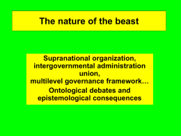 The nature of the beast