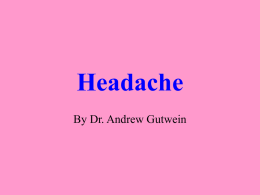 Headache - Jacobi Med