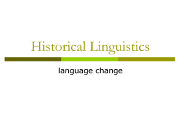 Semantics - Linguistics at UP | The primary task of a