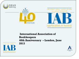 Opus Learning - Bookkeeping Training & Courses | IAB