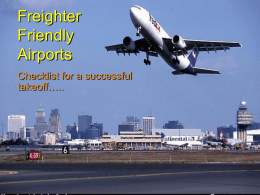 Freighter Friendly Airports