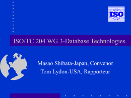 ISO TC 204/ WG 3