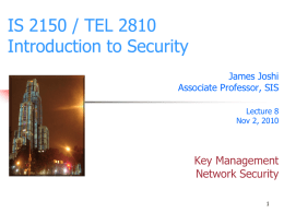 Lecture 1 - University of Pittsburgh