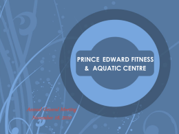 Prince Edward Fitness and Aquatic Centre
