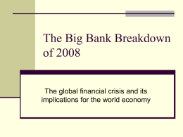 The big bank breakdown of 2008