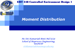 Moment Distribution