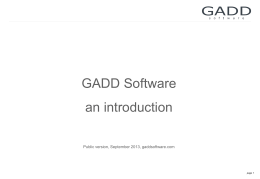 Bild 1 - GADD Software