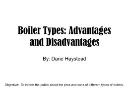 Boiler Types: Advantages and Disadvantages
