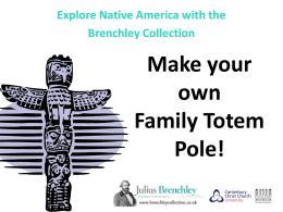 Make your own Family Totem Pole!