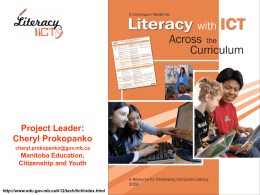 Literacy with Information and Communication Technology