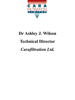 Carasols - Ashley Wilson - Process Intensification Network