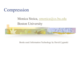 Compression - Boston University