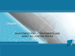 Lecture Presentation for Investments, 7e