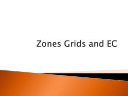 Zones Grids and EC - Ok State SOIL 4234