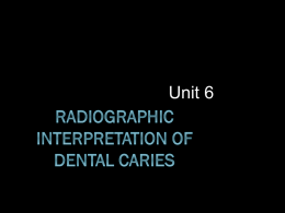 Principles of Radiographic Interpretation