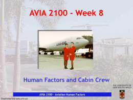Situational Awareness - Aviation Human Factors