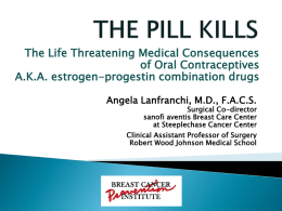 PPT - The Pill Kills
