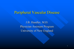 Peripheral Vascular Disease - Home