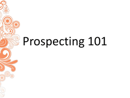 How To Prospect