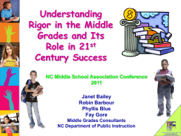 Understanding Rigor in the Middle Grades_3-15-11