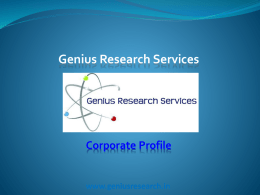 GRS Market Research Services Pvt. Ltd.