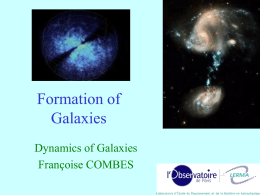 Formation des Galaxies - Observatoire de Paris