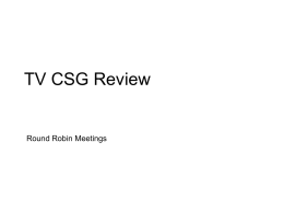 TV CSG Review - Public Television Affinity Group Coalition