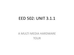 EED 502: UNIT 3.1.1 - Wawasan Open University