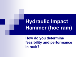 Hydraulic Impact Hammer