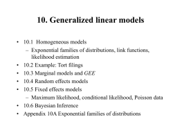 Generalized linear panel data models