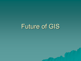 Future of GIS - Mohawk College